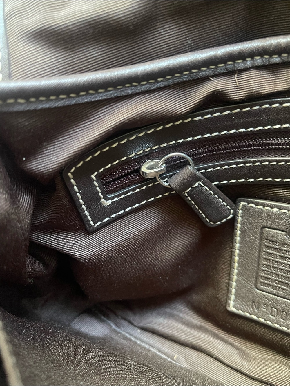 Coach Y2K Red SoHo Hobo Mini Flap Canvas Monogram Bag - Picture 15 of 15
